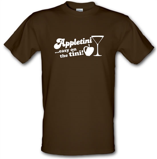 Appletini Easy On The Tini! t-shirts