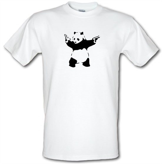 Banksy Panda t-shirts
