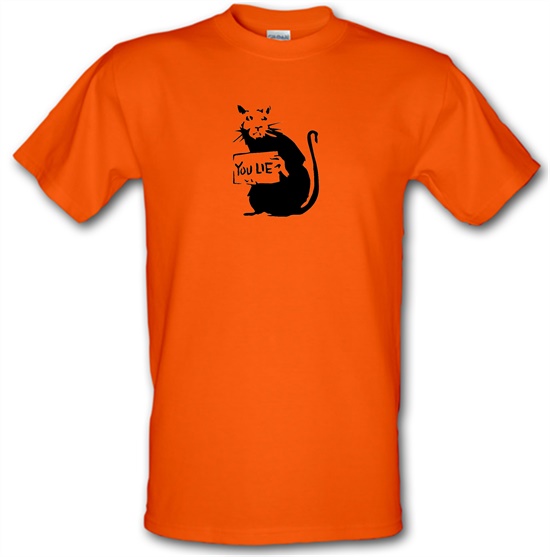 Banksy Rat t-shirts