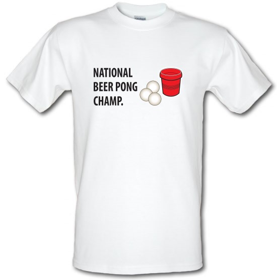 Beer Pong Champ t-shirts