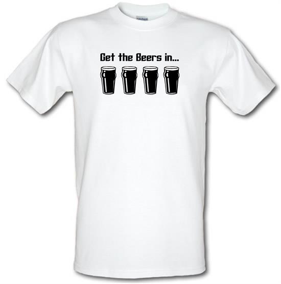 Get the beers in t-shirts