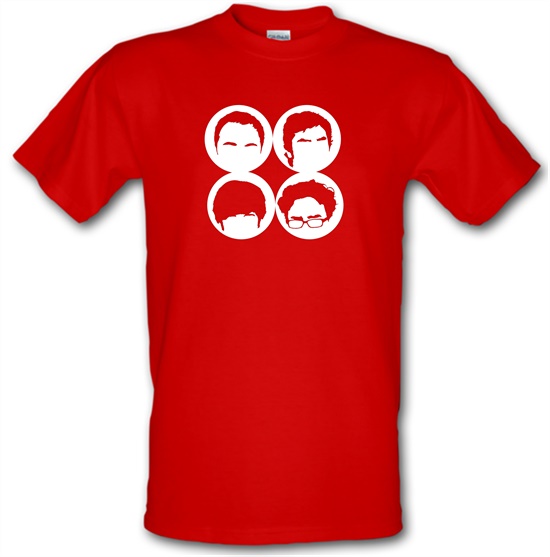 Big Bang Theory Silhouettes t-shirts