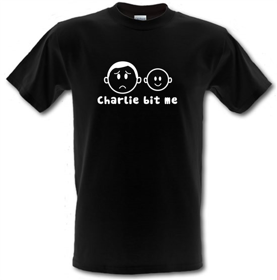 Charlie Bit Me t-shirts