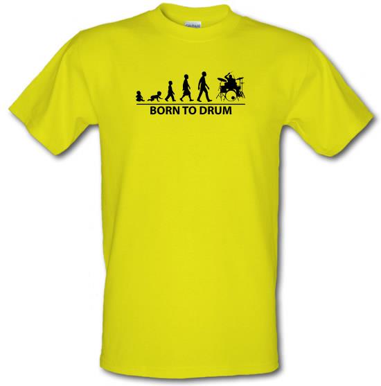 Born To Drum t-shirts