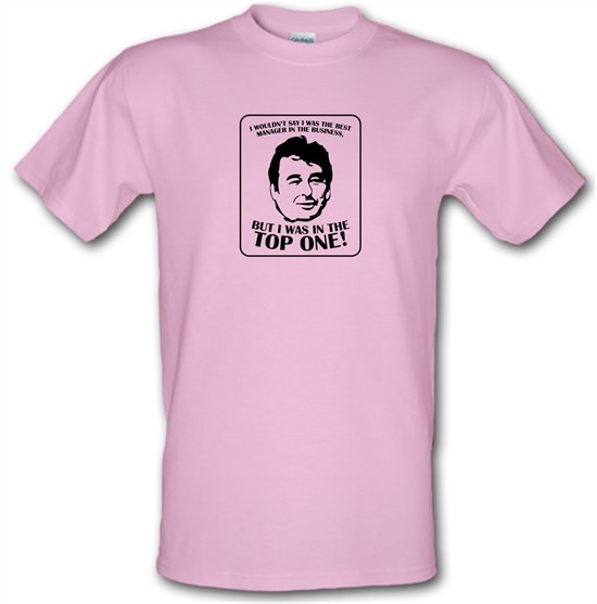 Brian Clough t-shirts