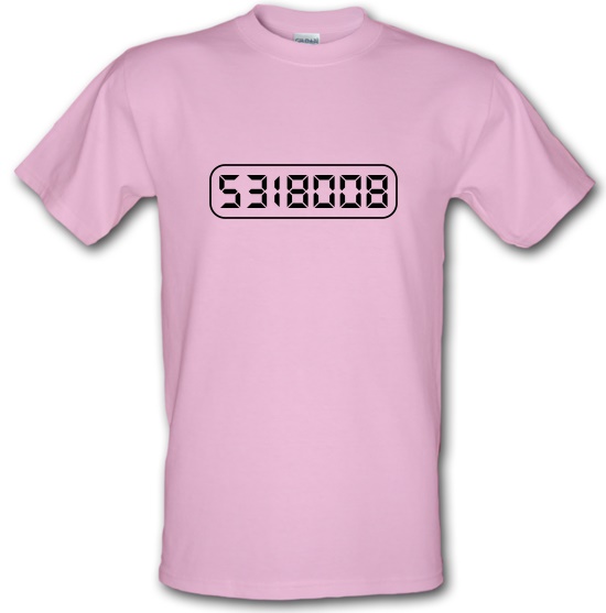 Calculator Boobies t-shirts