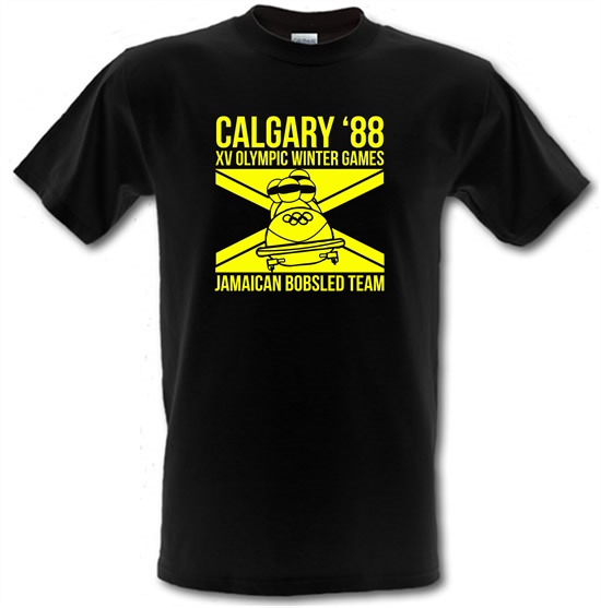Calgary 88 Jamaican Bobsleigh Team t-shirts