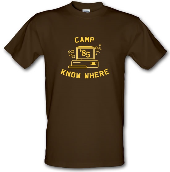 Camp Know Where t-shirts