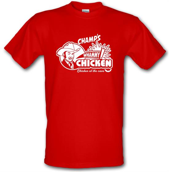 Champ's Whammy Chicken t-shirts