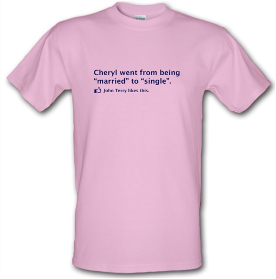 Cheryl Went From Being Married To Single t-shirts