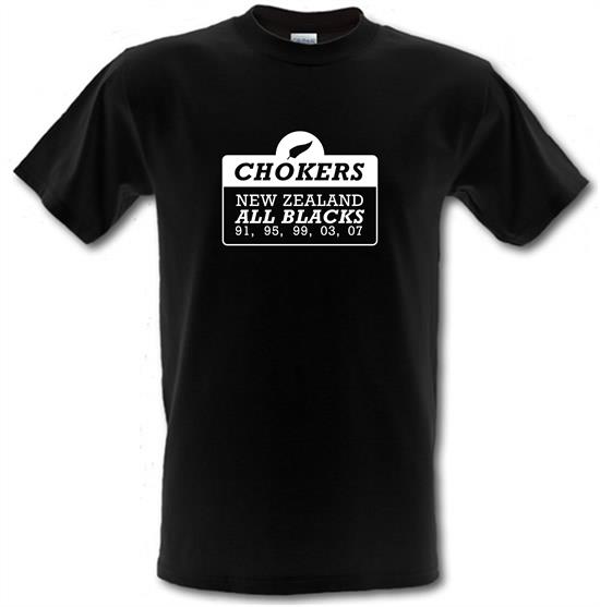 Chokers New Zealand All Blacks t-shirts