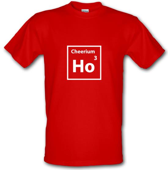 Christmas Element Cheerium Ho Ho Ho t-shirts