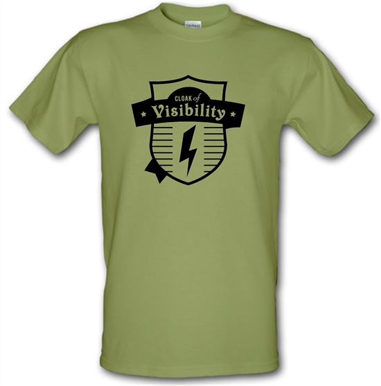 Cloak Of Visibility t-shirts