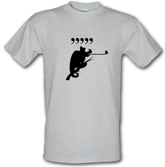 Comma Chameleon t-shirts