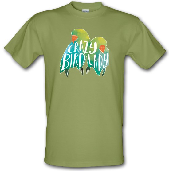 Crazy Bird Lady t-shirts