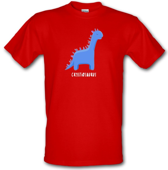 Crystiosaurus t-shirts