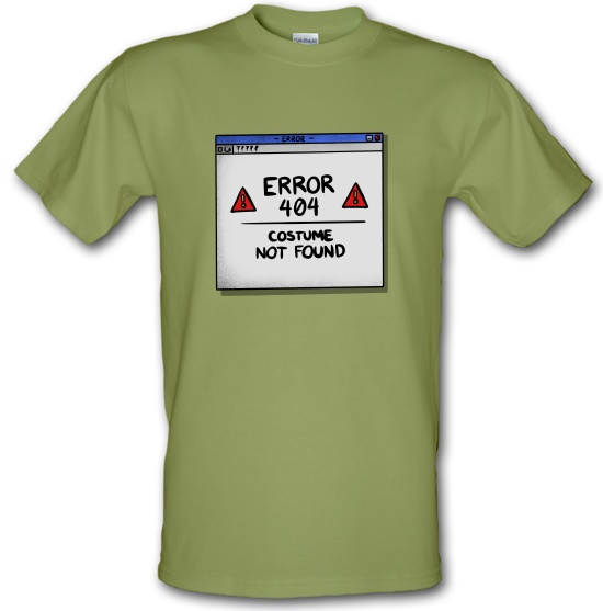 Error Costume not found t-shirts