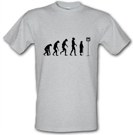 Evolution - Bus Stop t-shirts