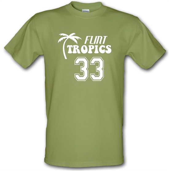 Flint Tropics t-shirts
