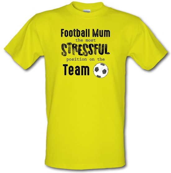 Football Mum t-shirts