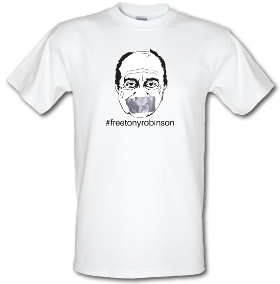 Free Tony Robinson t-shirts