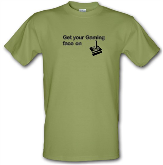 Get Your Gaming Face On t-shirts