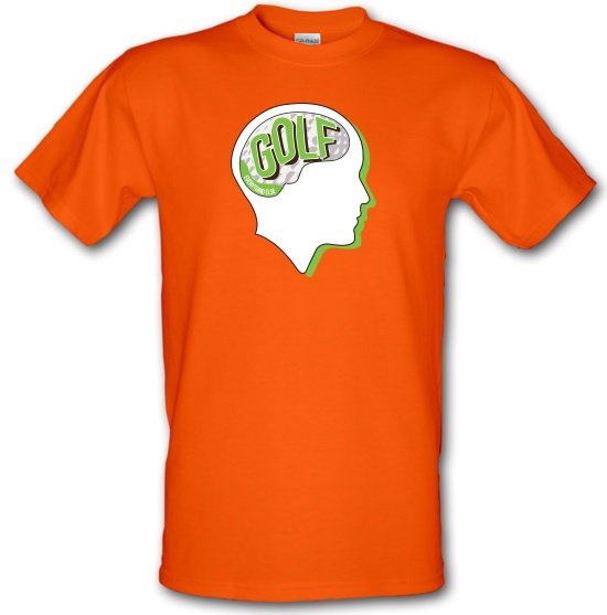 Golf On The Brain t-shirts