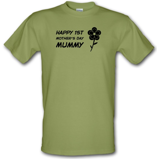 Happy 1st Mothers Day Mummy t-shirts