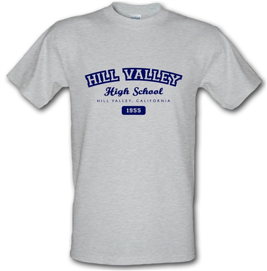 Hill Valley High School t-shirts
