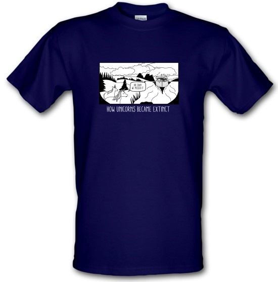How Unicorns Became Extinct t-shirts