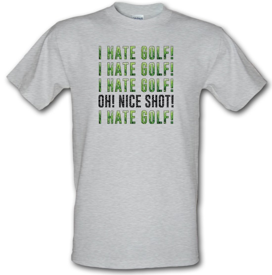 I Hate Golf t-shirts