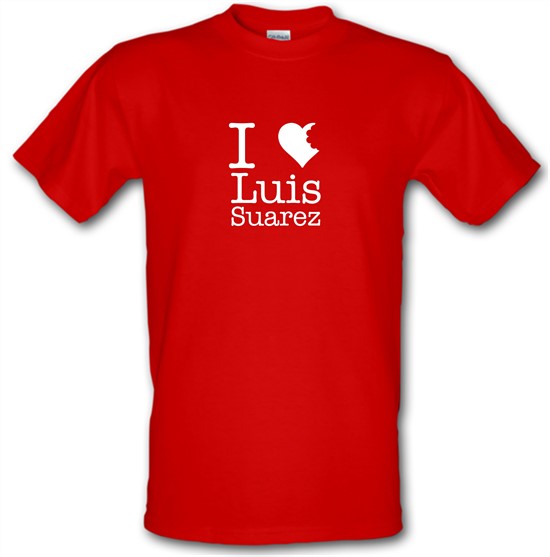 I Heart Luis Suarez t-shirts