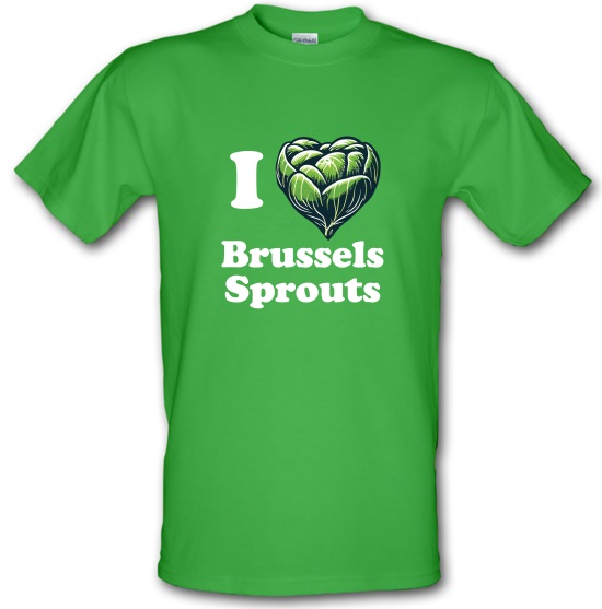 I Love Brussels Sprouts t-shirts