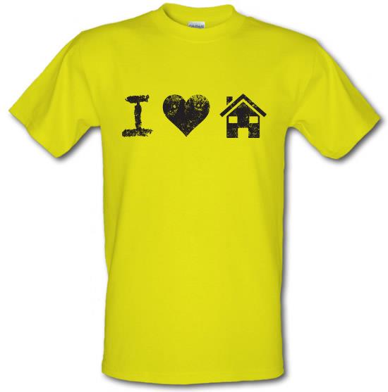 I Love House Music t-shirts