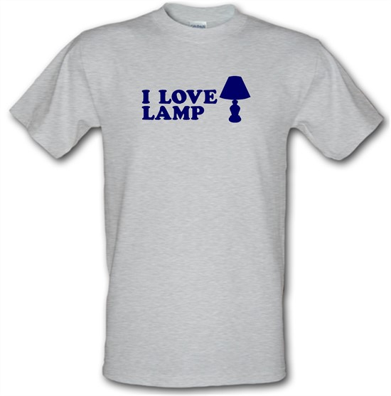 I Love Lamp t-shirts