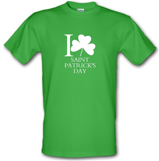 I Love Saint Patrick's Day t-shirts