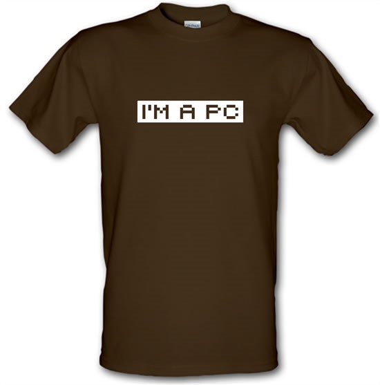 I'm A PC t-shirts