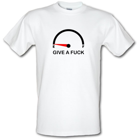 I'm Running Low On Giving A Fuck t-shirts