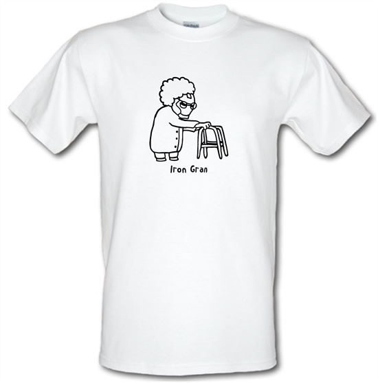 Iron Gran t-shirts