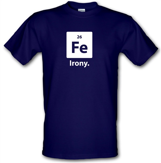 Irony t-shirts