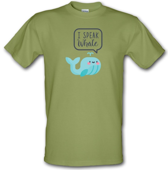 I Speak Whale t-shirts