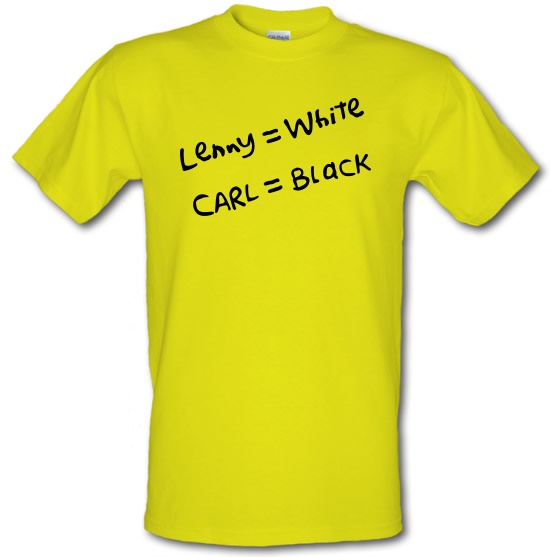 Lenny White - Carl Black. Homer Hand t-shirts