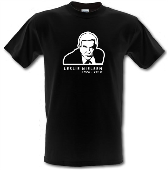 Leslie Nielsen t-shirts