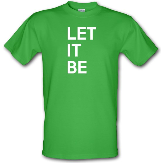 Let It Be t-shirts