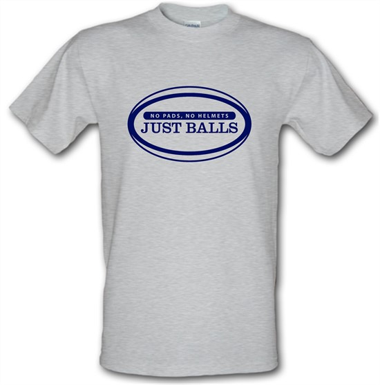 No Pads No Helmets Just Balls t-shirts