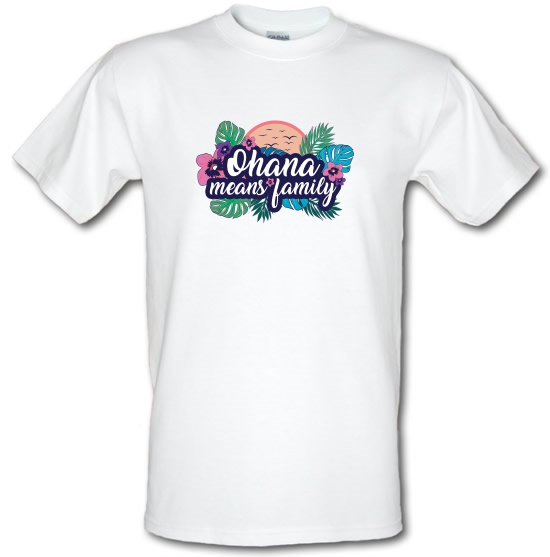 Ohana Means Family t-shirts