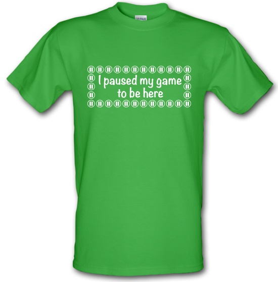 Paused My Game t-shirts