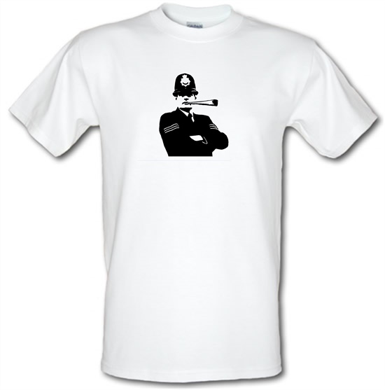 Bent cops burn crops t-shirts