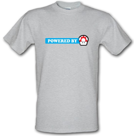 Powered By Mushroom t-shirts