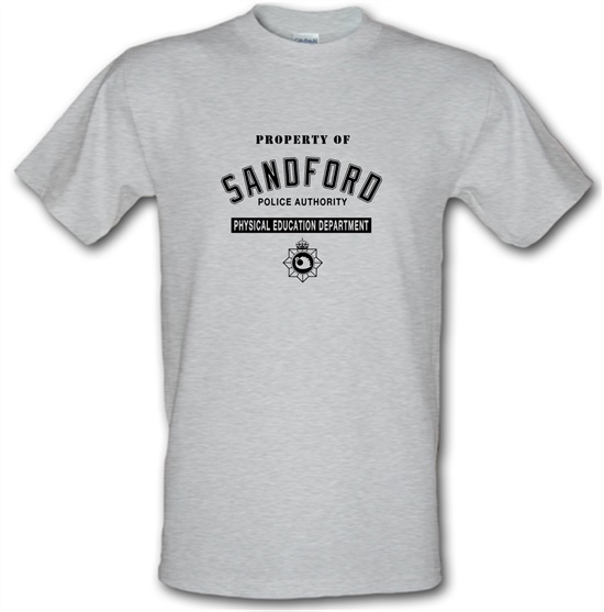 Property Of Sandford Police Authority t-shirts
